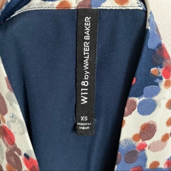 W118 Walter Baker • Abstract Multi Colored Romper - Picture 4 of 5